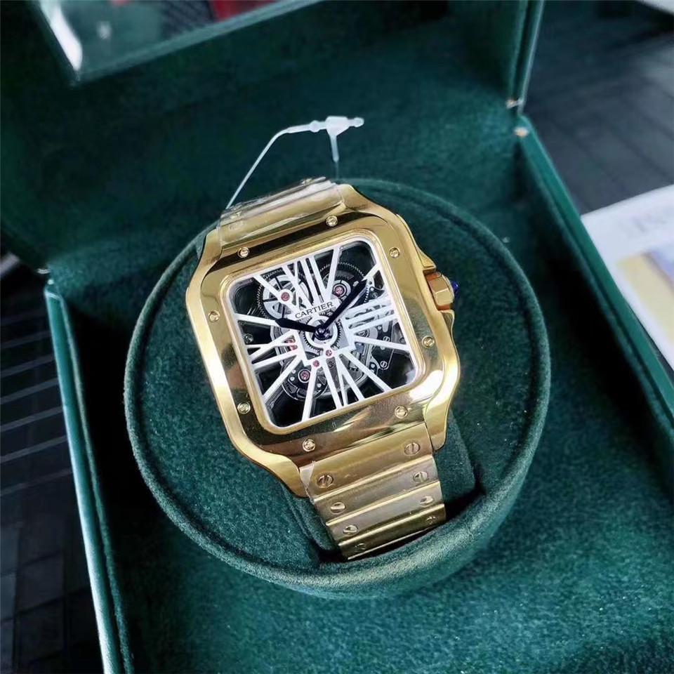 Men's Quartz Watch Chronograph 904L Stainless Steel 38 mm- CT40