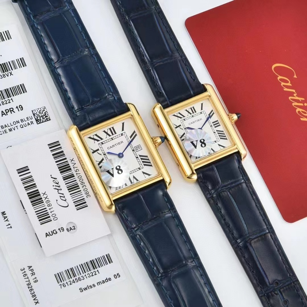 Couple Quartz Watch - 904L Stainless Steel -27*33 mm     24*31mm - CT  52
