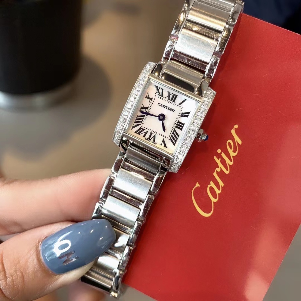 Women's  Quartz Watch Chronograph 904L Stainless Steel 26x20 mm，30x25mm,36x28mm- CT 44