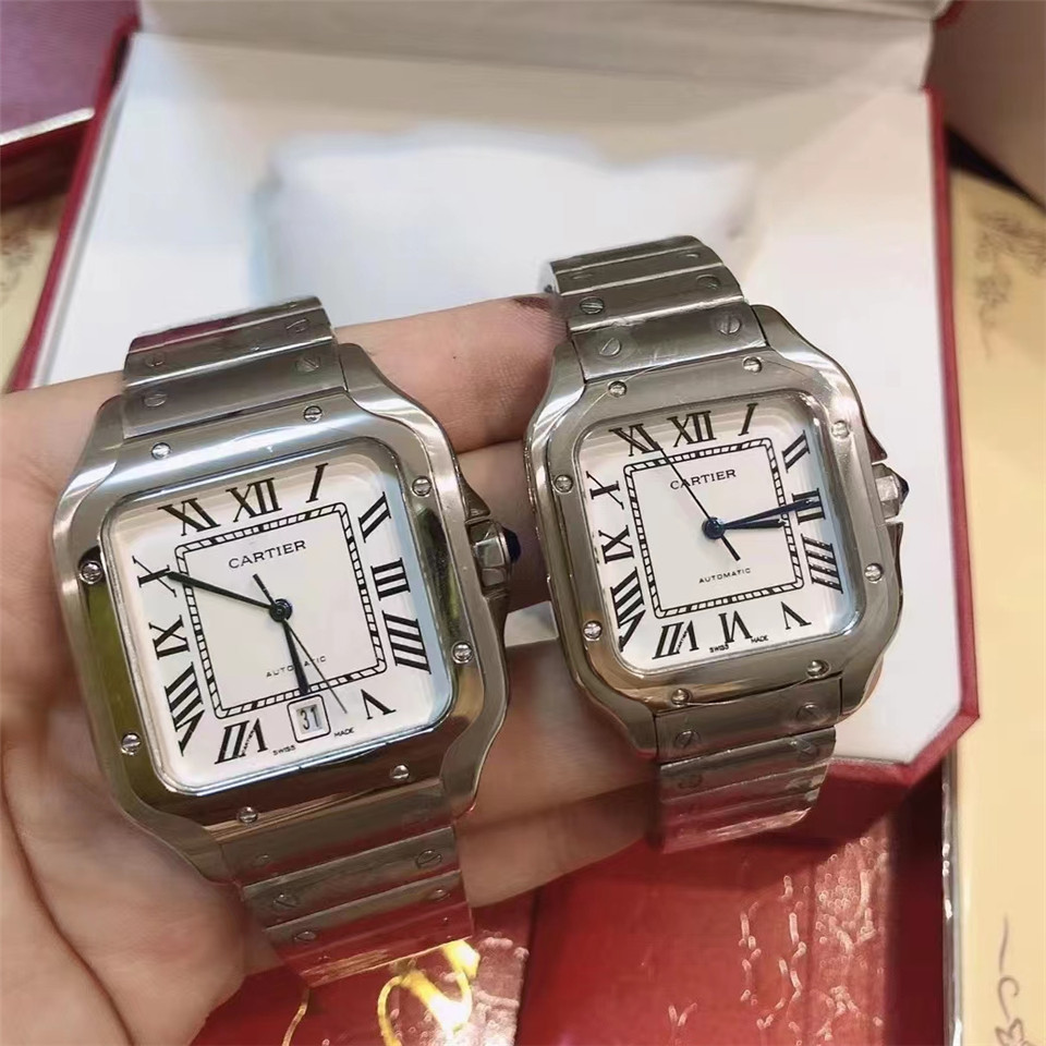Men's Quartz Watch Chronograph 904L Stainless Steel 39mm,34 mm- CT 39