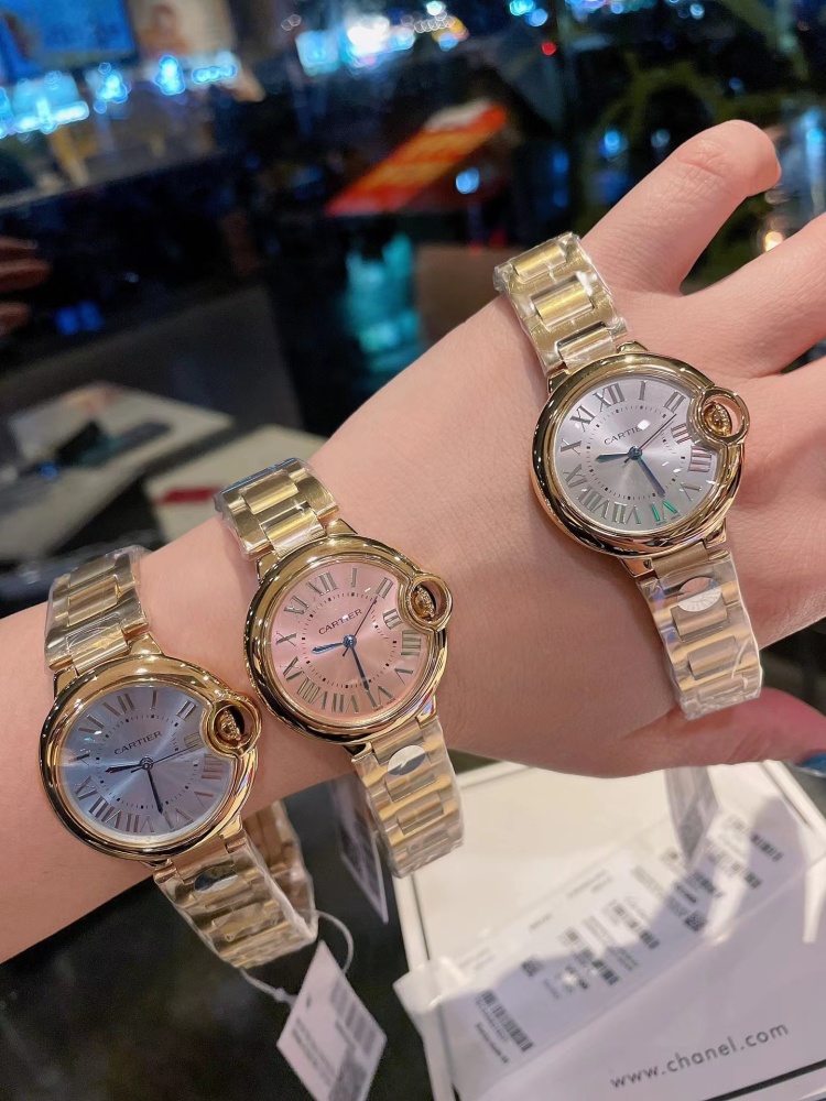 Women's  Quartz Watch Chronograph 904L Stainless Steel 33mm- CT 36