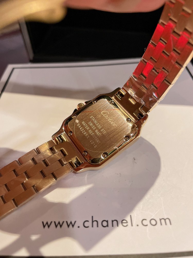 Women's  Quartz Watch Chronograph 904L Stainless Steel 22mm 27mm,- CT 24