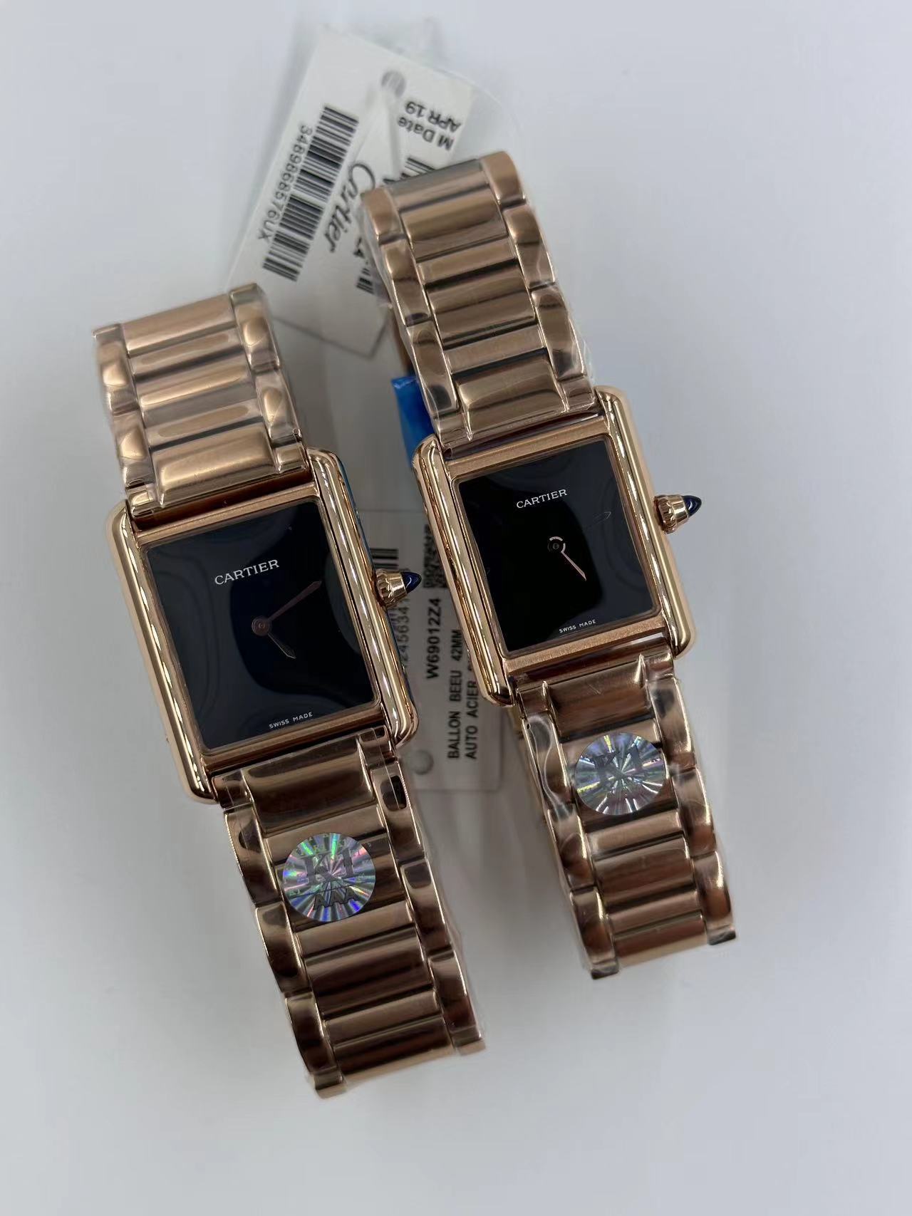 Women's  Quartz Watch Chronograph 904L Stainless Steel 27*33 mm     ,24*31mm mm- CT 98