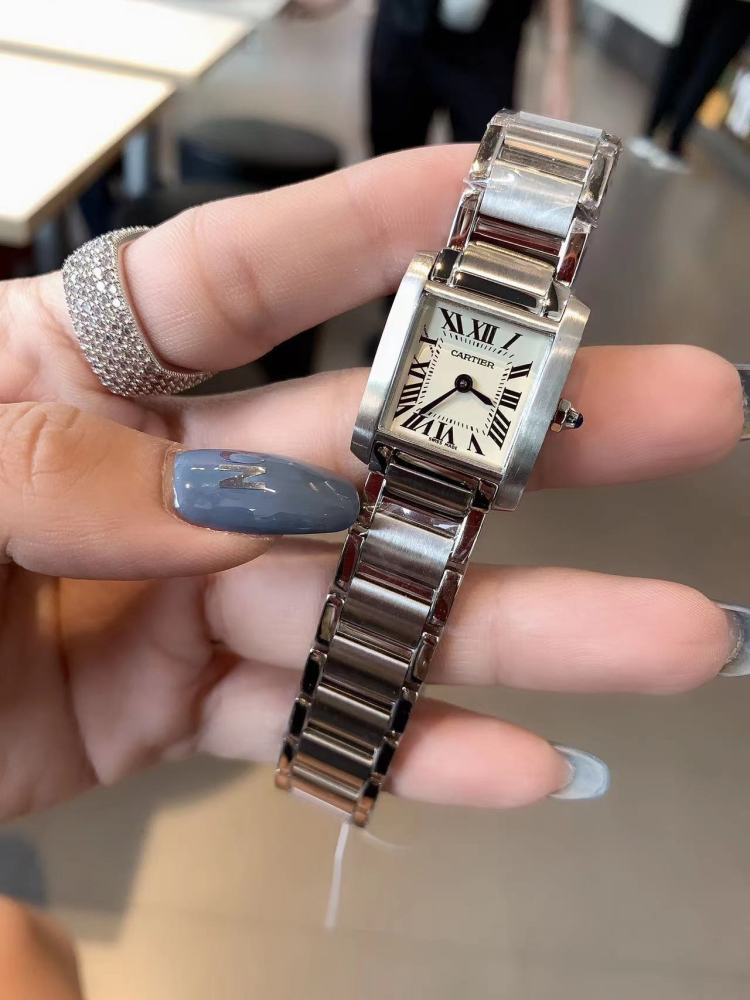 Women's  Quartz Watch Chronograph 904L Stainless Steel 26x20 mm，30x25mm,36x28mm- CT 44