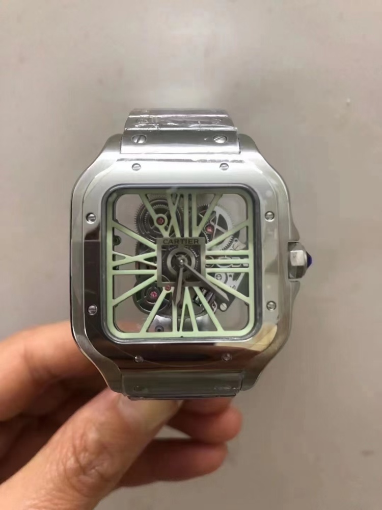 Men's Quartz Watch Chronograph 904L Stainless Steel 38 mm- CT 31