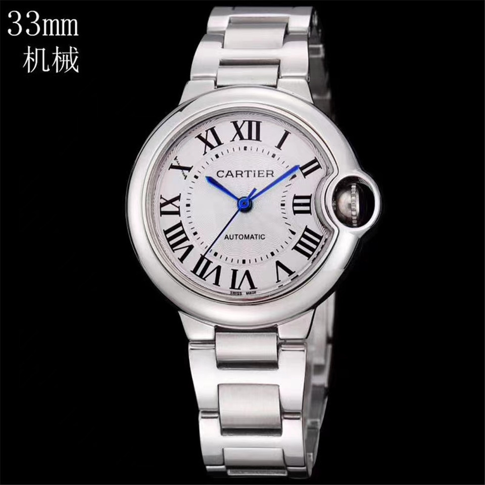 Women's Automatic Mechanical Watch 904L Stainless Steel 36-33 mm-CT 18