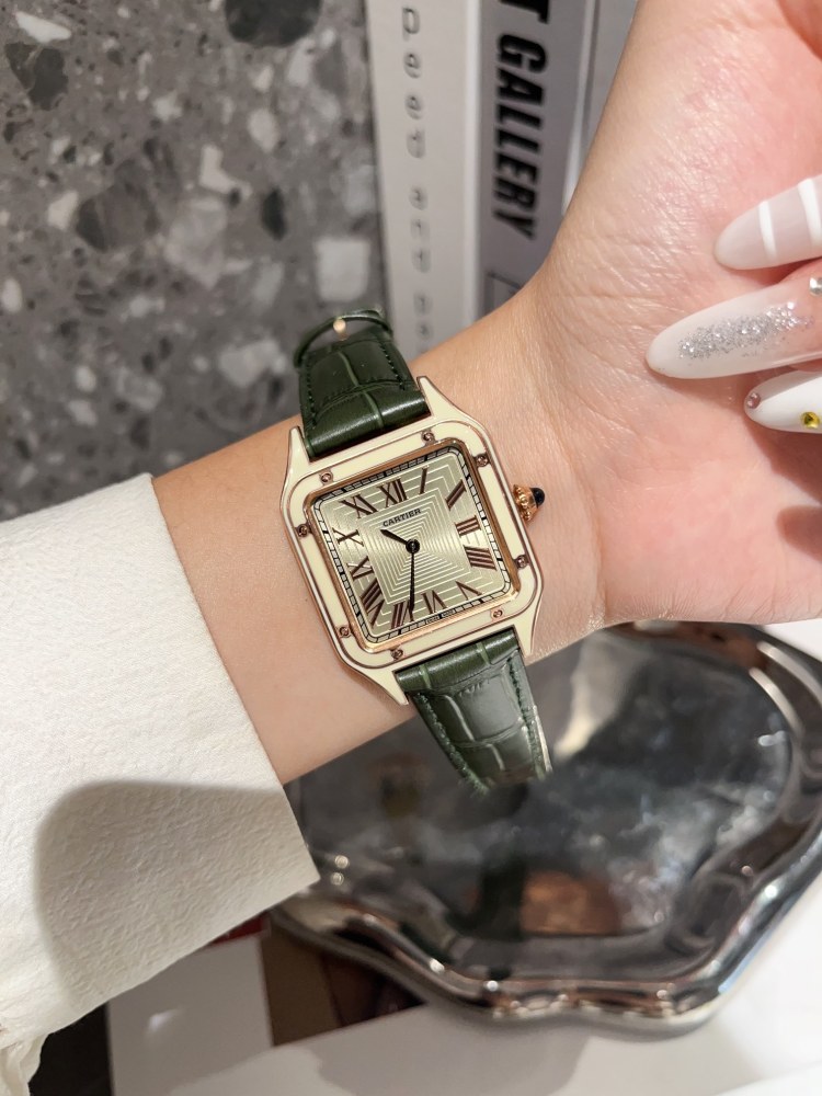 Women's  Quartz Watch Chronograph 904L Stainless Steel 46mm; 38mm- CT 69