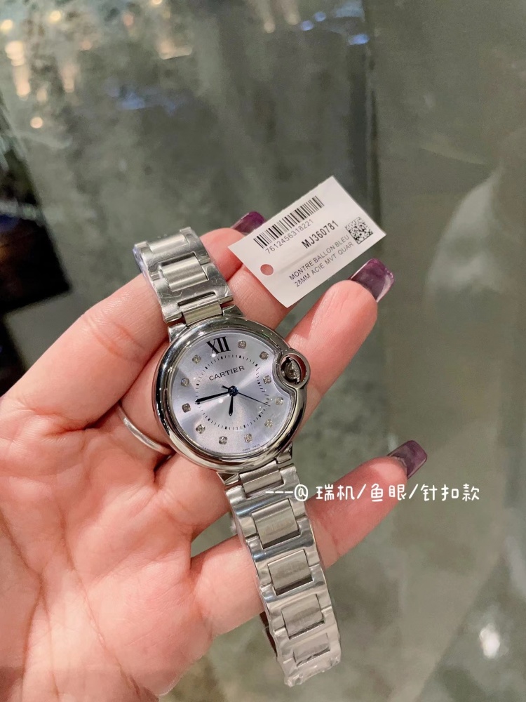 Women's  Quartz Watch Chronograph 904L Stainless Steel 33mm- CT 56