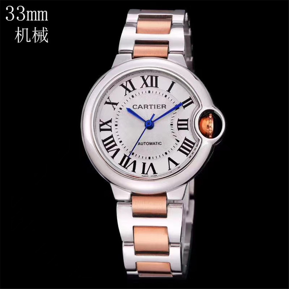 Women's Automatic Mechanical Watch 904L Stainless Steel 36-33 mm-CT 18