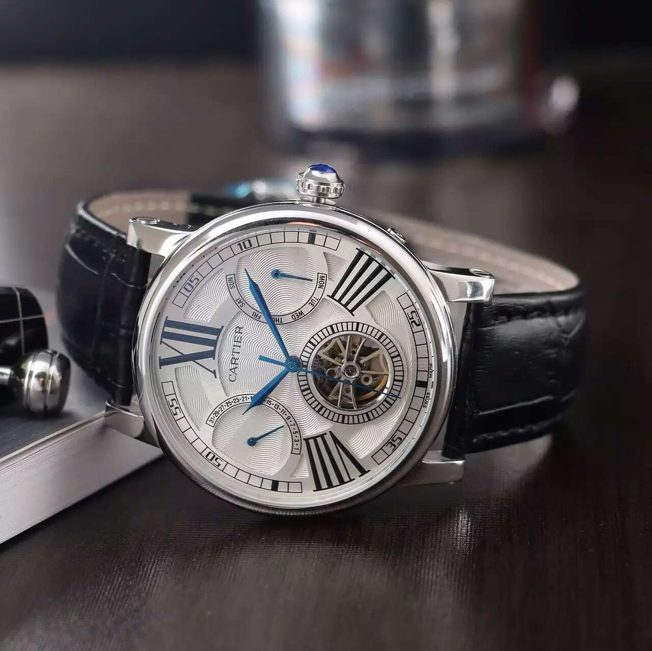 Men's Automatic Mechanical Watch 904L Stainless Steel 43 mm- CT 90