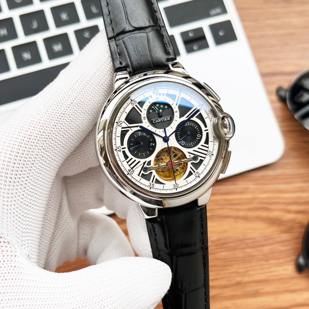 Men's Automatic Mechanical Watch 904L Stainless Steel 45 mm- CT 91