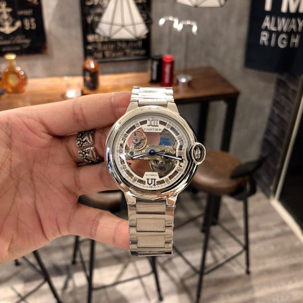 Men's Automatic Mechanical Watch 904L Stainless Steel 44*12mm - CT 82