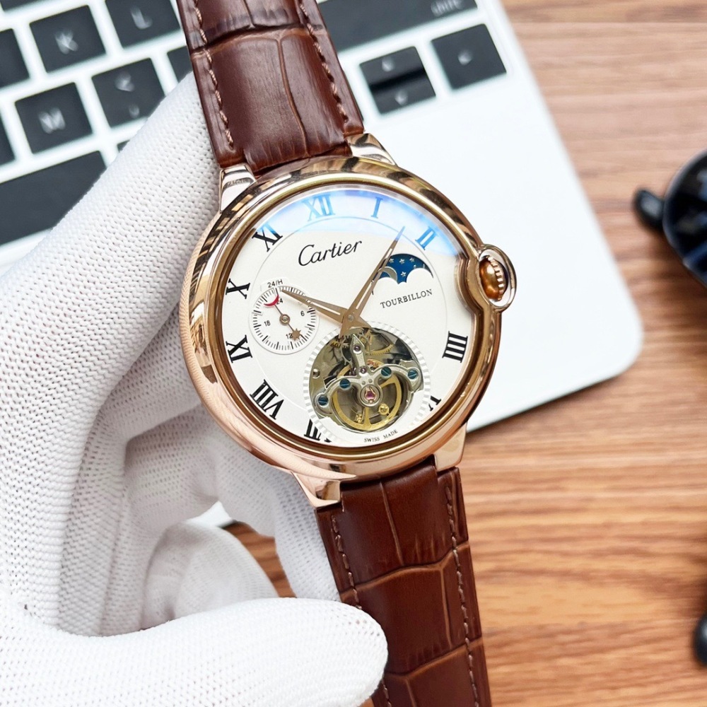 Men's Automatic Mechanical Watch 904L Stainless Steel 45mm - CT 84