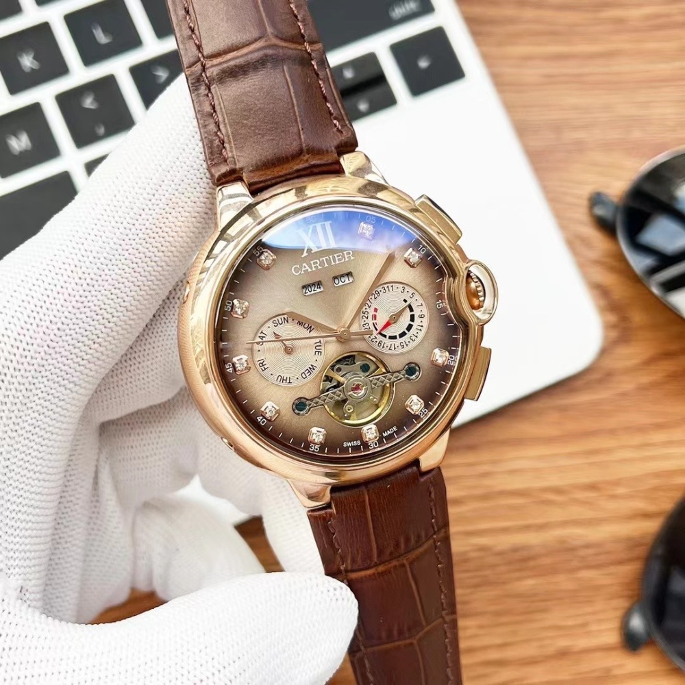 Men's Automatic Mechanical Watch 904L Stainless Steel 45mm - CT 85