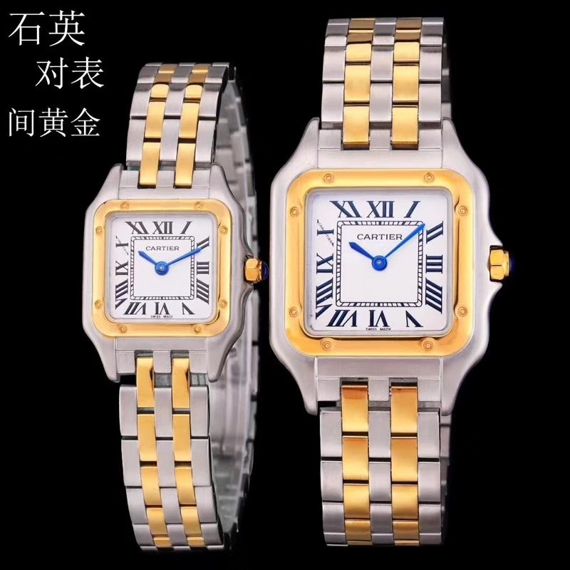Women's  Quartz Watch Chronograph 904L Stainless Steel 27*8mm; 23*7mm- CT 6