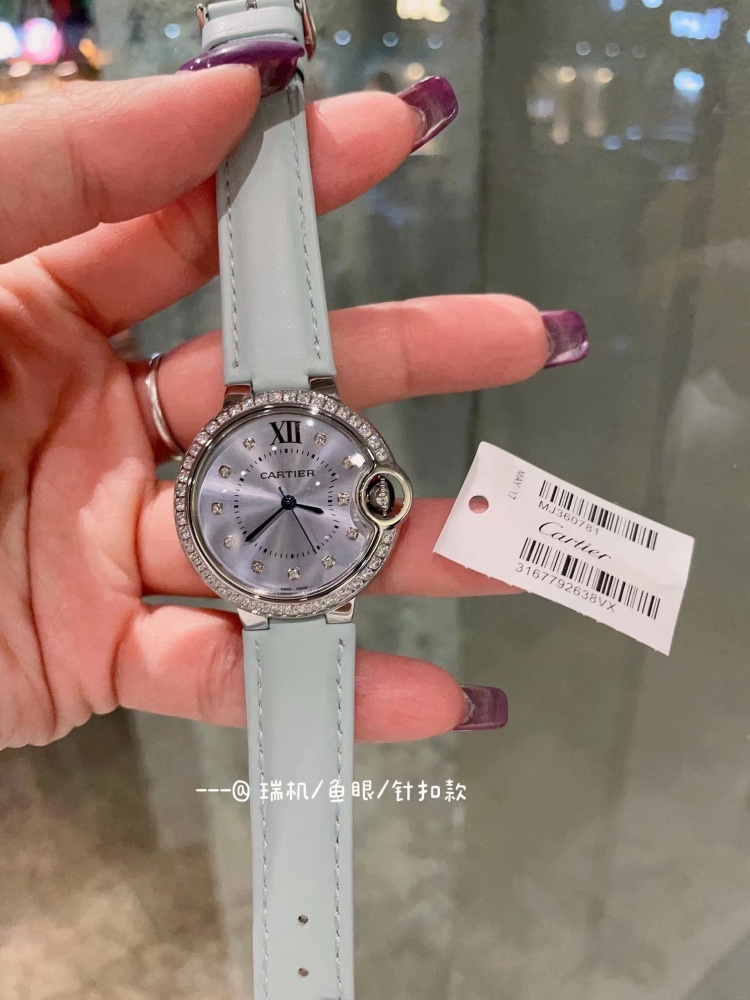Women's  Quartz Watch Chronograph 904L Stainless Steel 33mm- CT 55