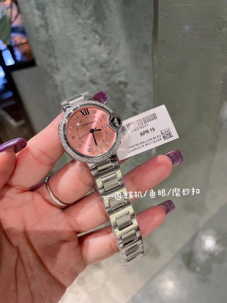 Women's  Quartz Watch Chronograph 904L Stainless Steel 33mm- CT 56