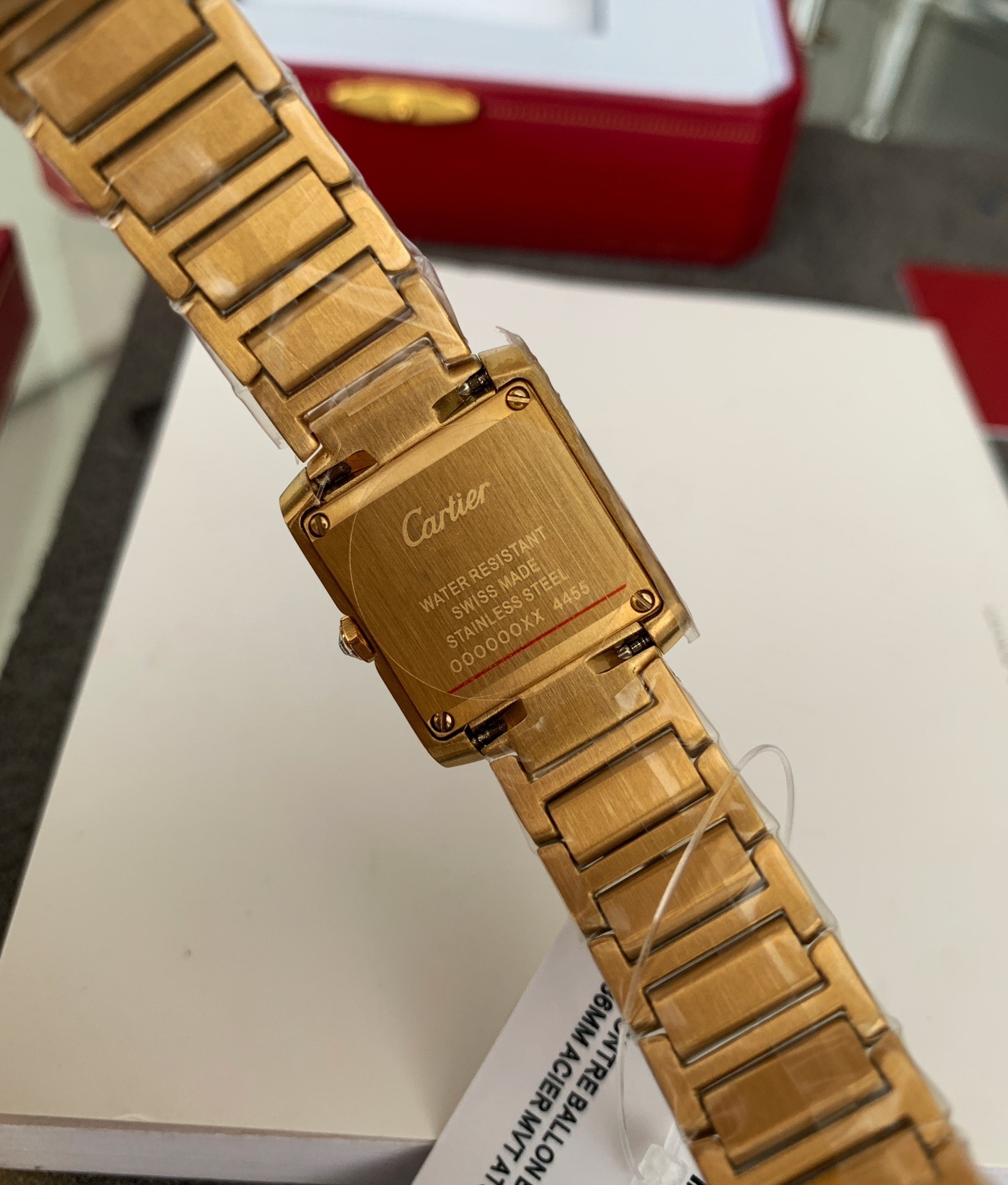 Women's  Quartz Watch Chronograph 904L Stainless Steel 30.5x36.7mm,27x32,mm21.2x25.7mm- CT 60