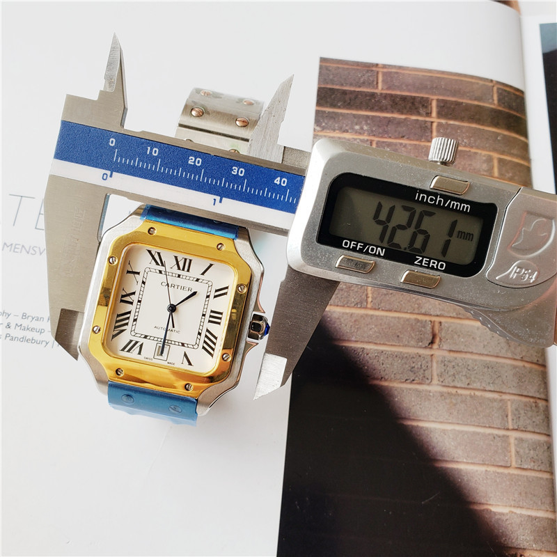 Men's Automatic Mechanical Watch 904L Stainless Steel 37.5mm   34mm  - CT 4