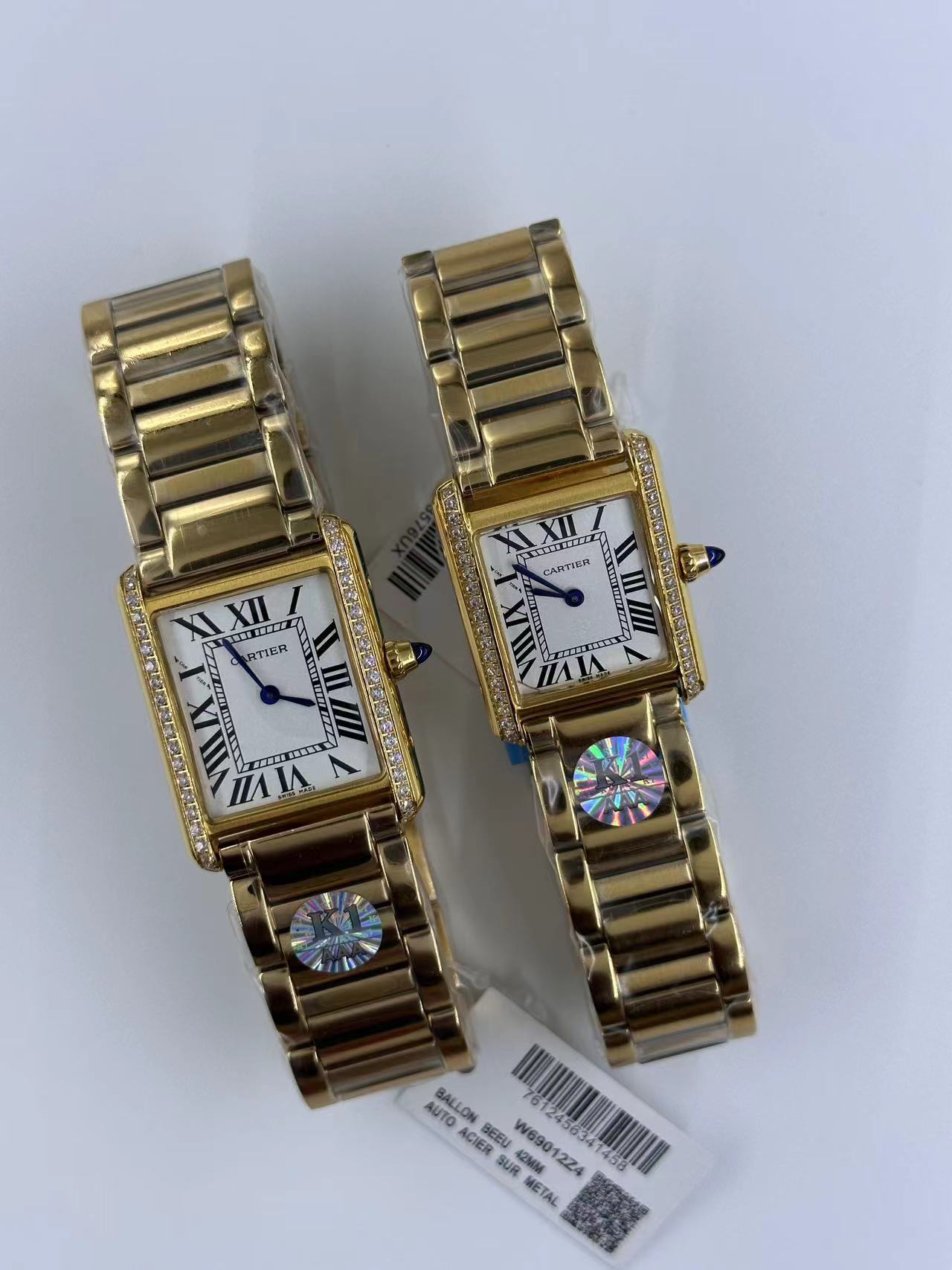 Women's  Quartz Watch Chronograph 904L Stainless Steel 27*33 mm     ,24*31mm mm- CT 98