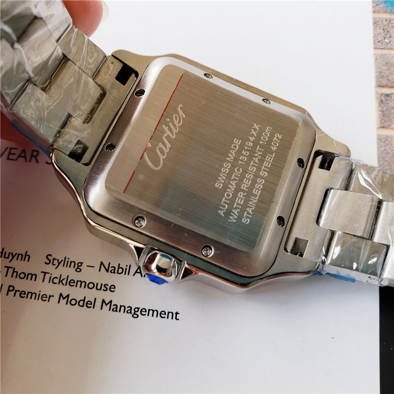 Men's Automatic Mechanical Watch 904L Stainless Steel 37.5mm   34mm  - CT 4