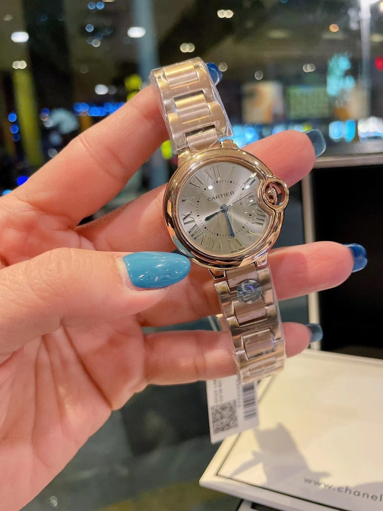 Women's  Quartz Watch Chronograph 904L Stainless Steel 33mm- CT 36