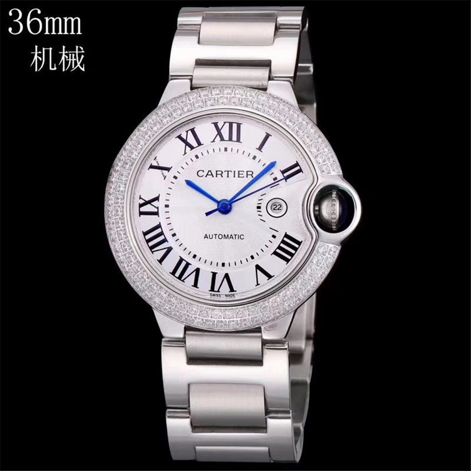 Women's Automatic Mechanical Watch 904L Stainless Steel 36-33 mm-CT 18