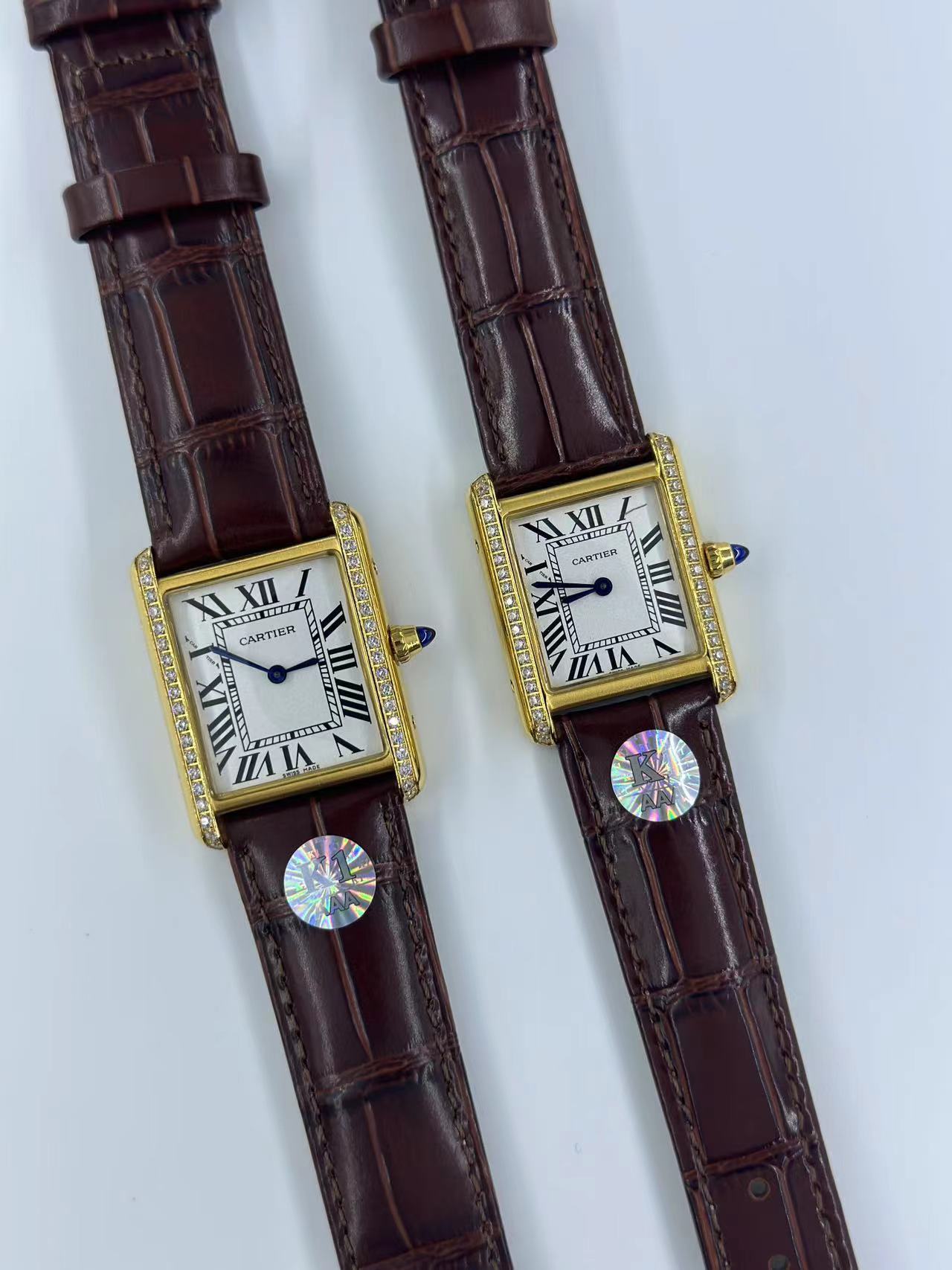 Women's  Quartz Watch Chronograph 904L Stainless Steel 27*33 mm     ,24*31mm mm- CT 97