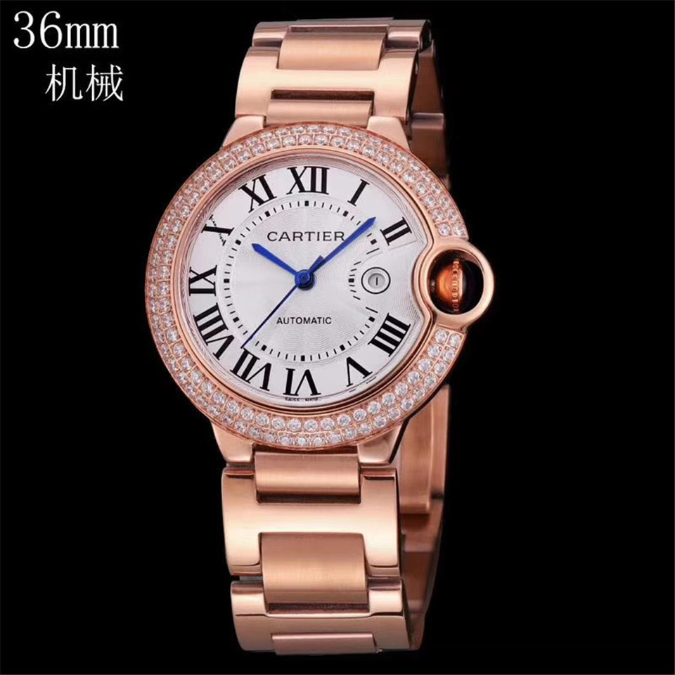 Women's Automatic Mechanical Watch 904L Stainless Steel 36-33 mm-CT 18