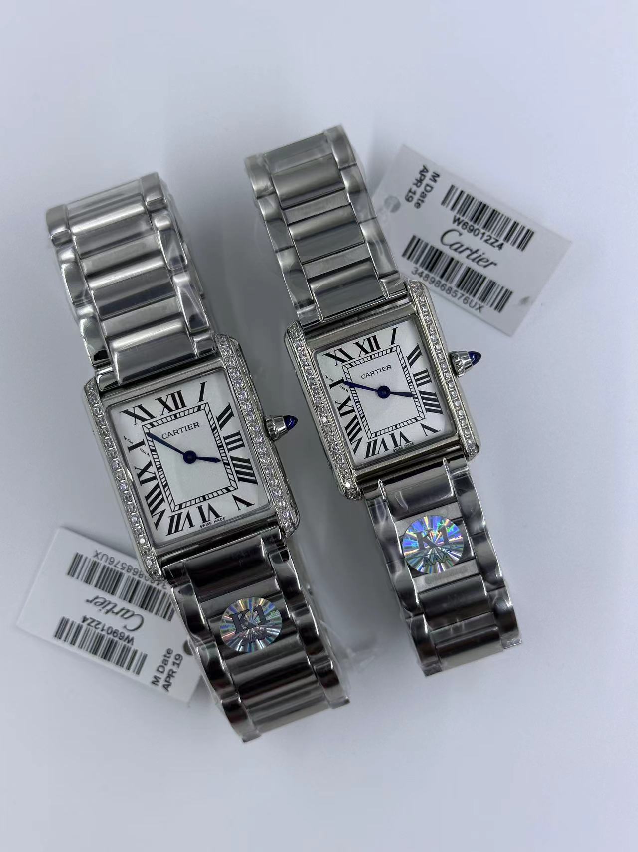 Women's  Quartz Watch Chronograph 904L Stainless Steel 27*33 mm     ,24*31mm mm- CT 98