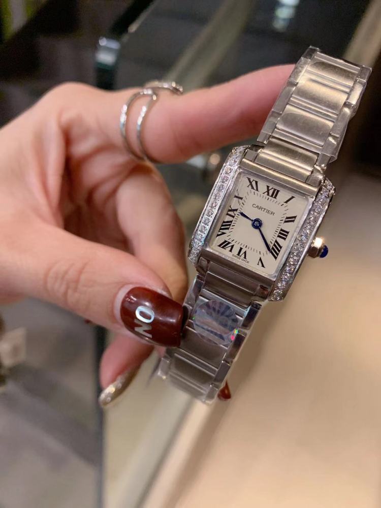 Women's  Quartz Watch Chronograph 904L Stainless Steel 26x20 mm，30x25mm,36x28mm- CT 44
