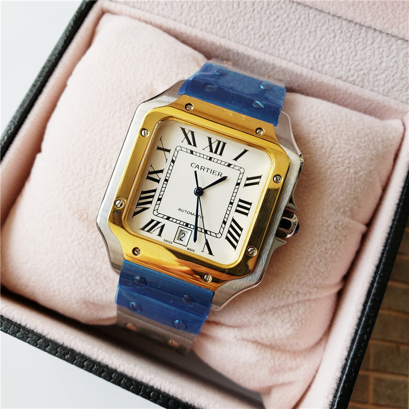 Men's Automatic Mechanical Watch 904L Stainless Steel 37.5mm   34mm  - CT 4