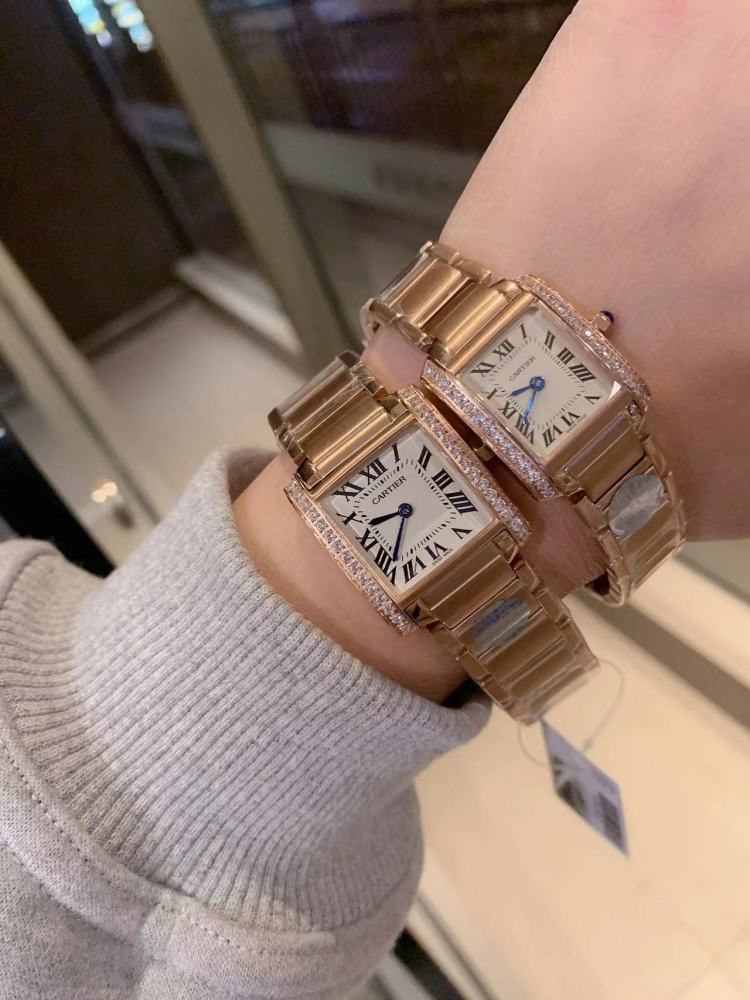 Women's  Quartz Watch Chronograph 904L Stainless Steel 26x20 mm，30x25mm,36x28mm- CT 44