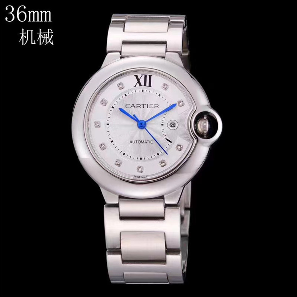 Women's Automatic Mechanical Watch 904L Stainless Steel 36-33 mm-CT 18