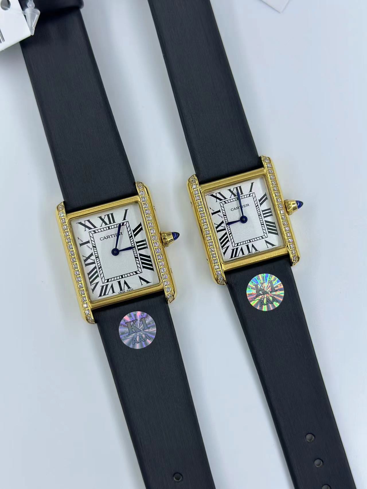 Women's  Quartz Watch Chronograph 904L Stainless Steel 27*33 mm     ,24*31mm mm- CT 97