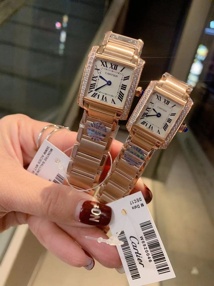 Women's  Quartz Watch Chronograph 904L Stainless Steel 26x20 mm，30x25mm,36x28mm- CT 44