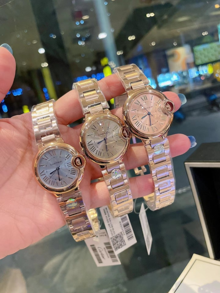 Women's  Quartz Watch Chronograph 904L Stainless Steel 33mm- CT 36