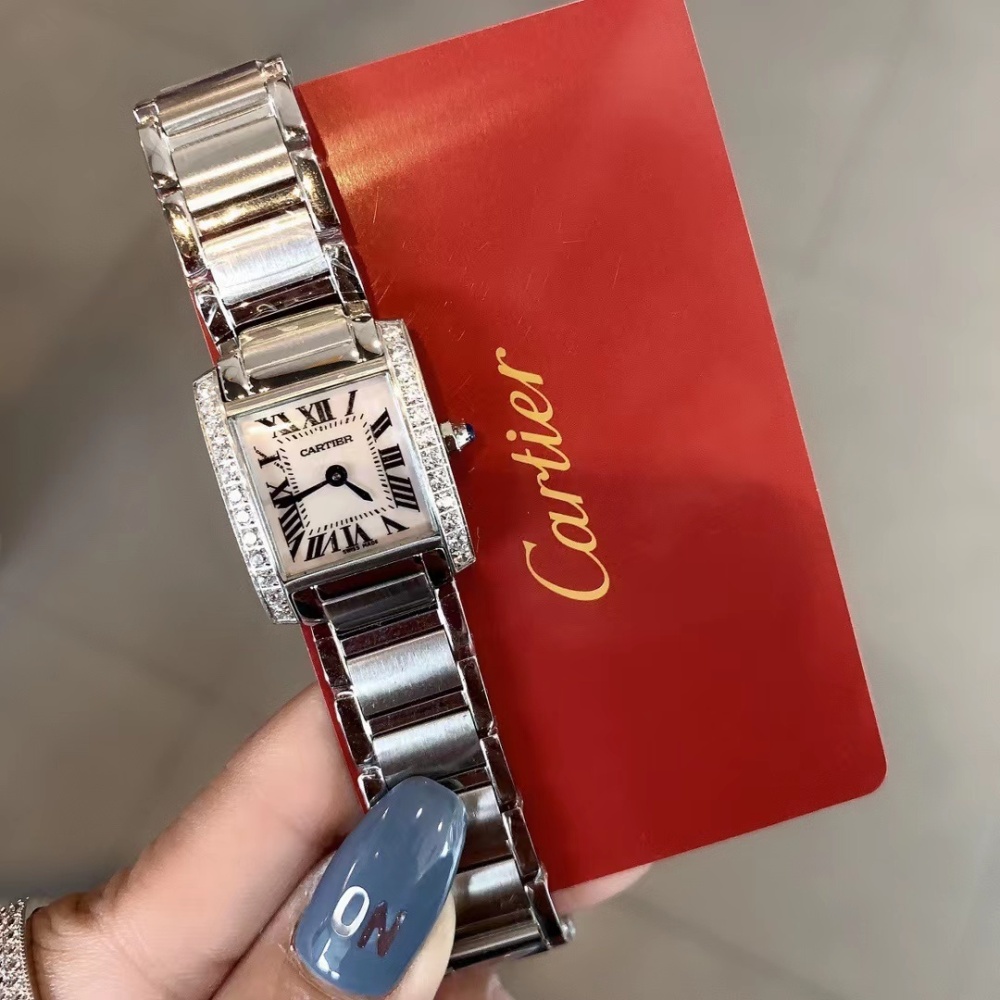 Women's  Quartz Watch Chronograph 904L Stainless Steel 26x20 mm，30x25mm,36x28mm- CT 44