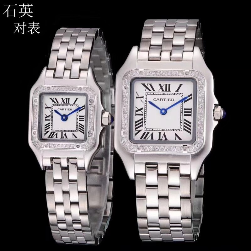 Women's  Quartz Watch Chronograph 904L Stainless Steel 27*8mm; 23*7mm- CT 6