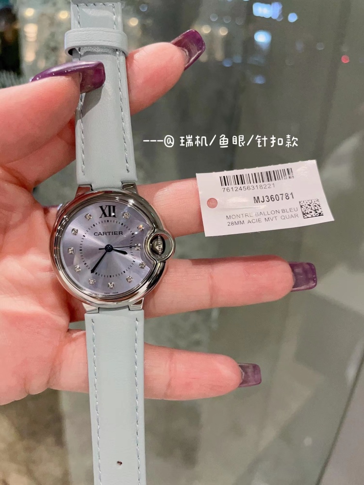 Women's  Quartz Watch Chronograph 904L Stainless Steel 33mm- CT 55