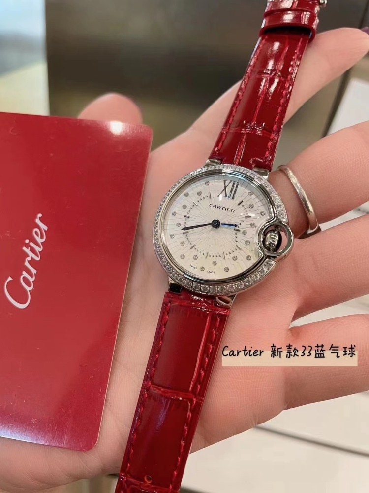 Women's  Quartz Watch Chronograph 904L Stainless Steel 33mm- CT 57