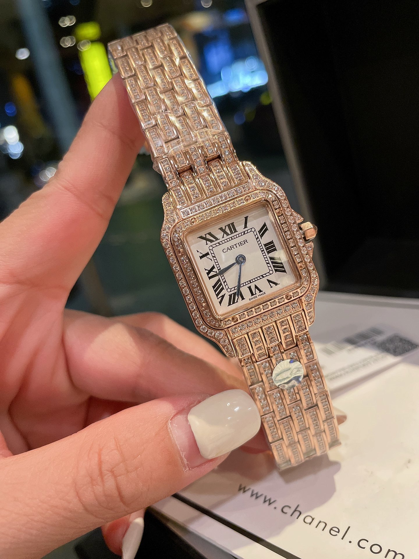 Women's  Quartz Watch Chronograph 904L Stainless Steel 22mm 27mm,- CT 24