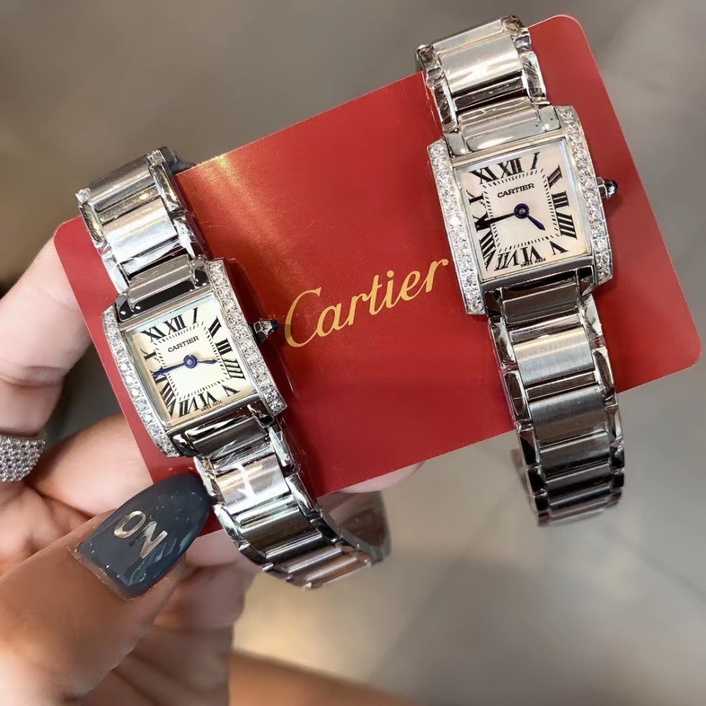 Women's  Quartz Watch Chronograph 904L Stainless Steel 26x20 mm，30x25mm,36x28mm- CT 44