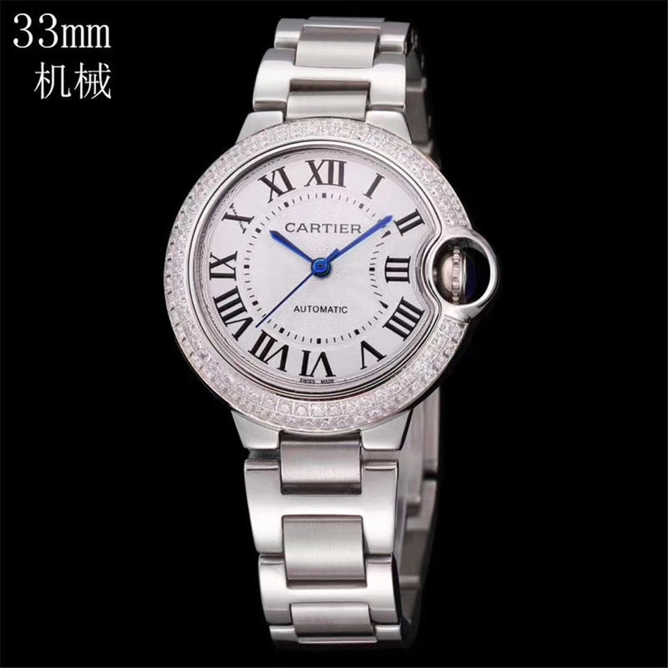 Women's Automatic Mechanical Watch 904L Stainless Steel 36-33 mm-CT 18