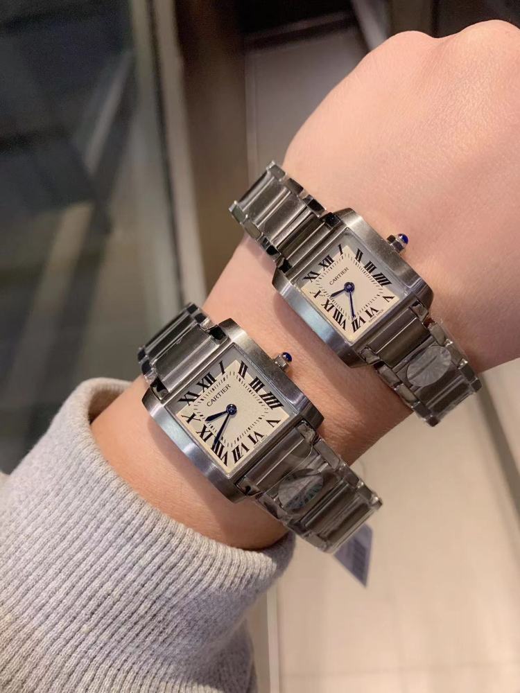 Women's  Quartz Watch Chronograph 904L Stainless Steel 26x20 mm，30x25mm,36x28mm- CT 44