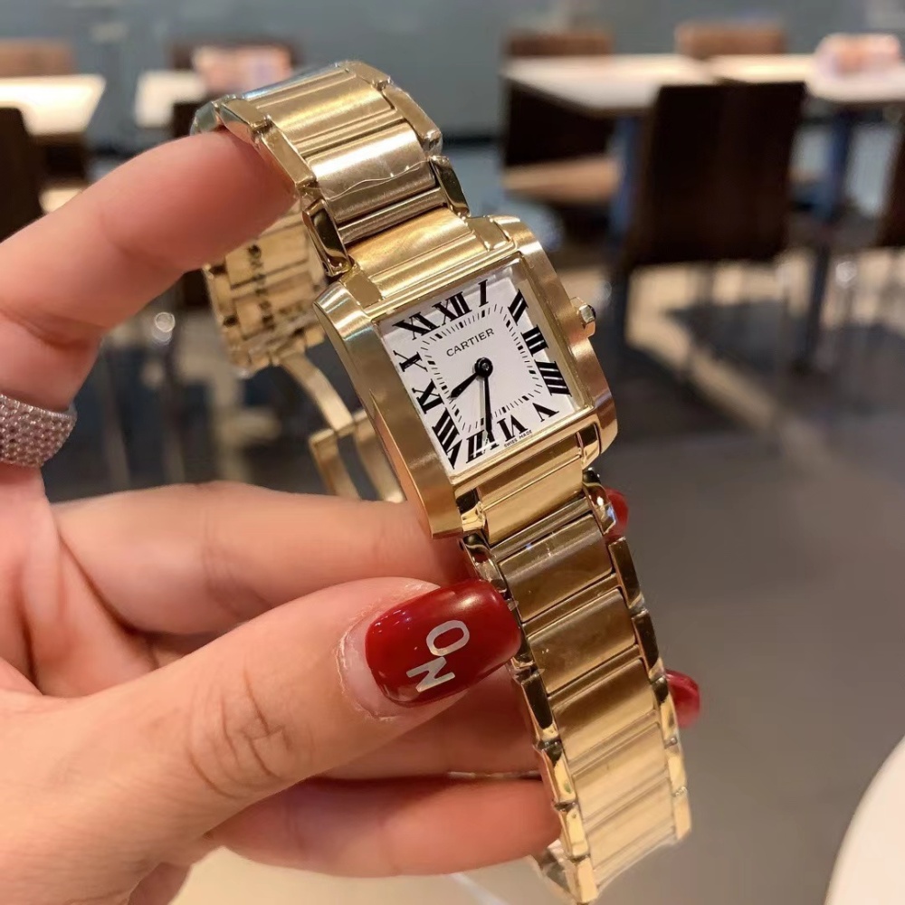 Women's  Quartz Watch Chronograph 904L Stainless Steel 26x20 mm，30x25mm,36x28mm- CT 44
