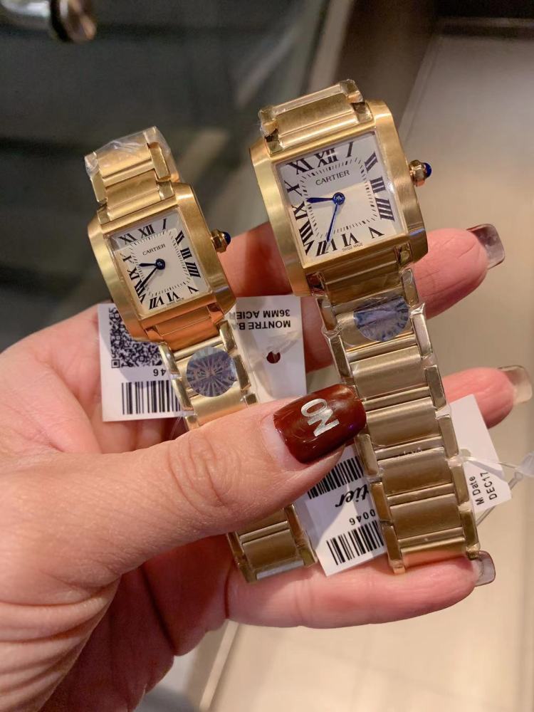 Women's  Quartz Watch Chronograph 904L Stainless Steel 26x20 mm，30x25mm,36x28mm- CT 44