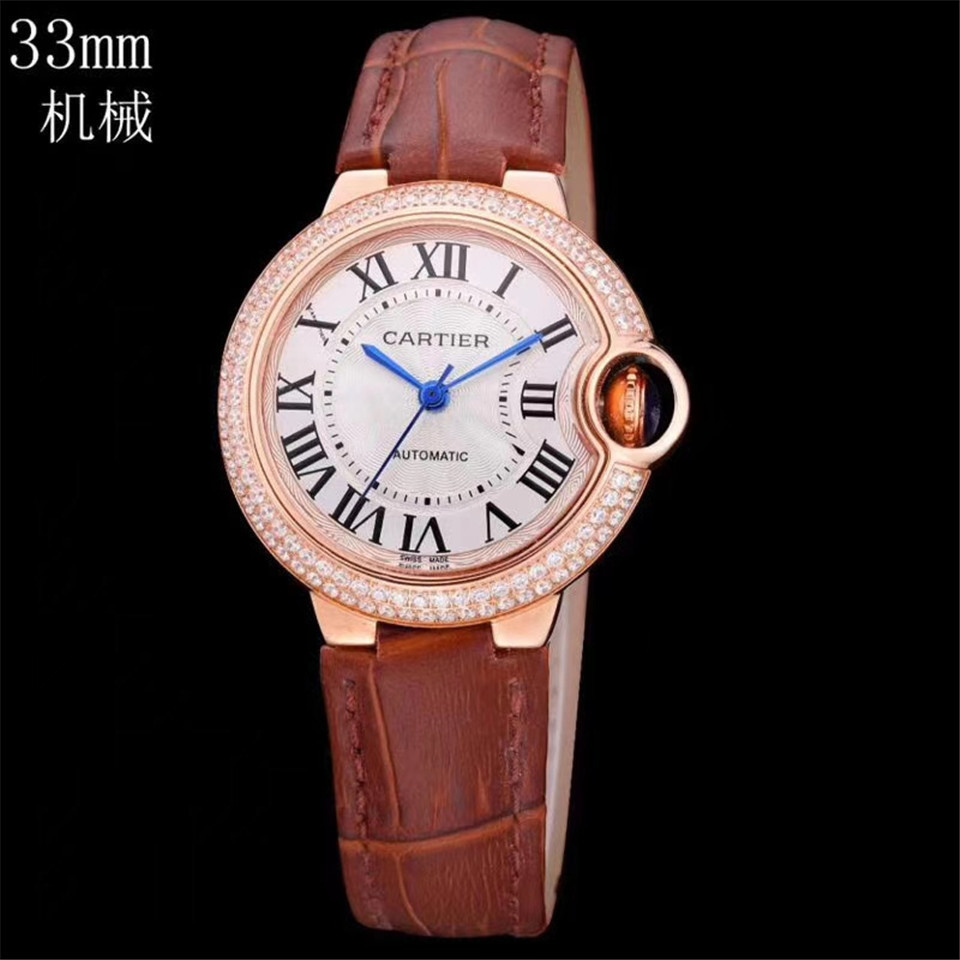 Women's Automatic Mechanical Watch 904L Stainless Steel 36-33 mm-CT 18