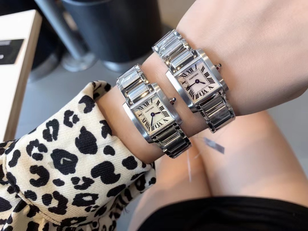 Women's  Quartz Watch Chronograph 904L Stainless Steel 26x20 mm，30x25mm,36x28mm- CT 44