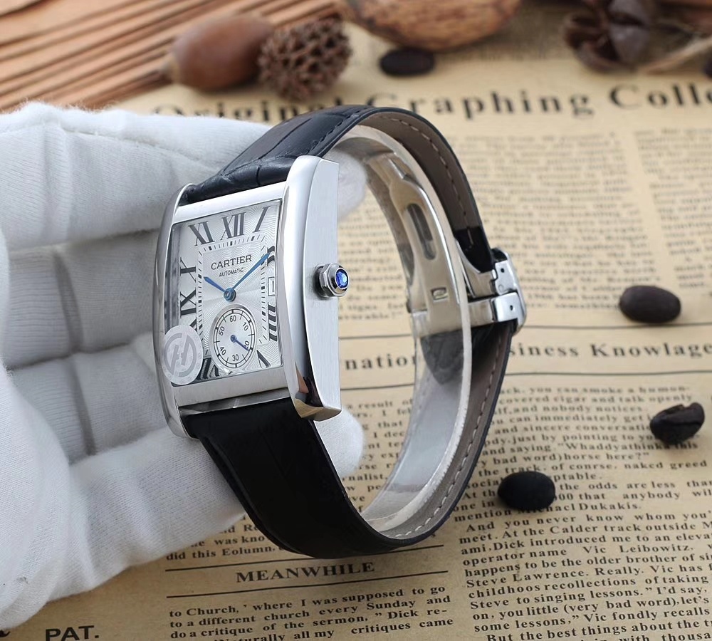 Men's Automatic Mechanical Watch 904L Stainless Steel 34*44*12mm - CT 8